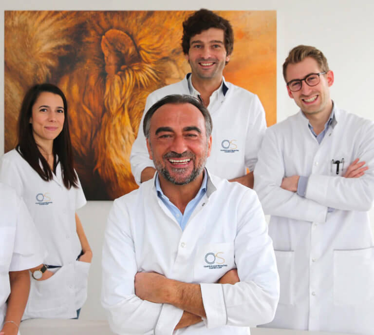 Equipe ostéopathies de la clinique staf